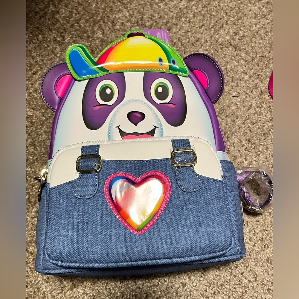 Loungefly Frank Painter Panda backpack NWT